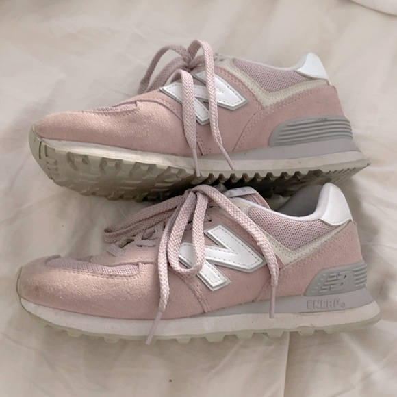 New Balance for Madewell / Pink & Gray Sneakers size 6.5 - Picture 8 of 9